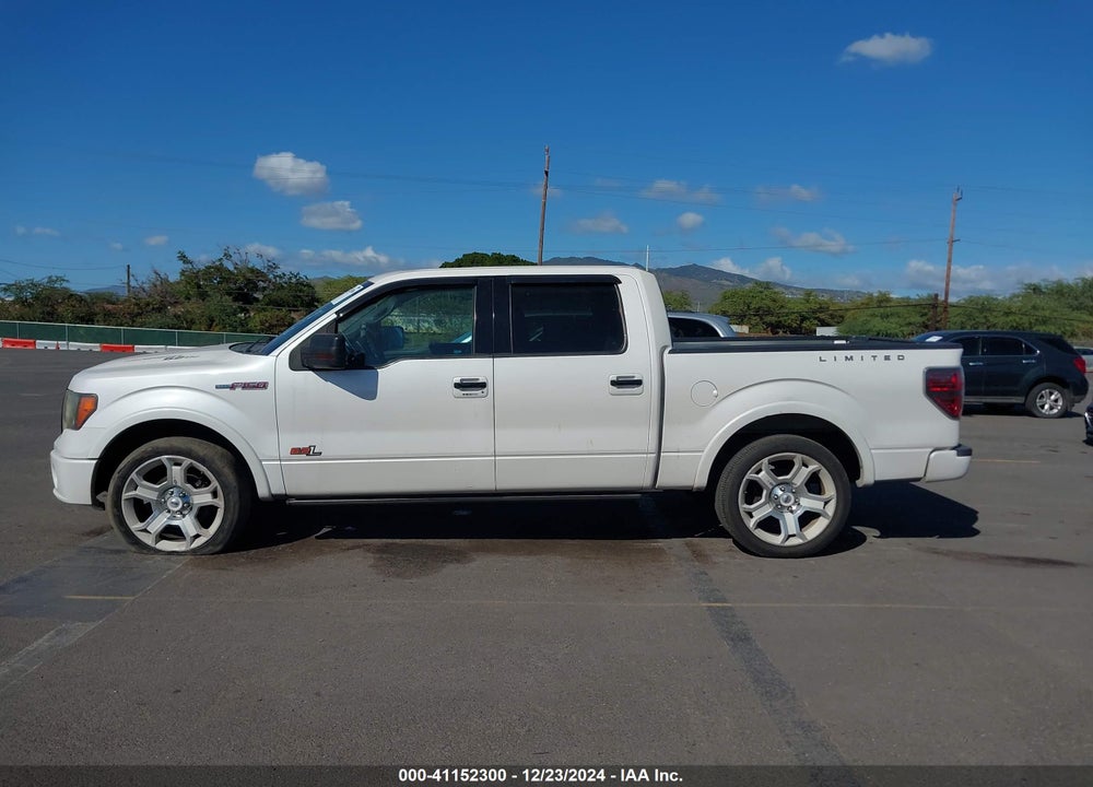 2011 FORD F-150 LARIAT LIMITED VIN: 1FTFW1C65BFB10850