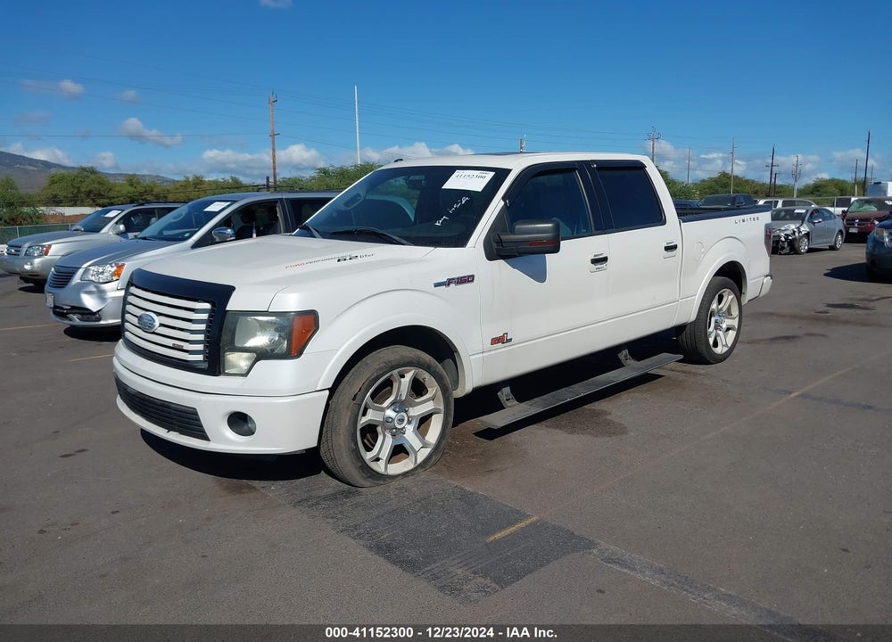 2011 FORD F-150 LARIAT LIMITED VIN: 1FTFW1C65BFB10850
