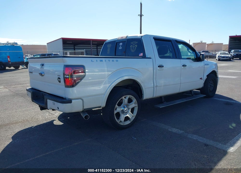 2011 FORD F-150 LARIAT LIMITED VIN: 1FTFW1C65BFB10850