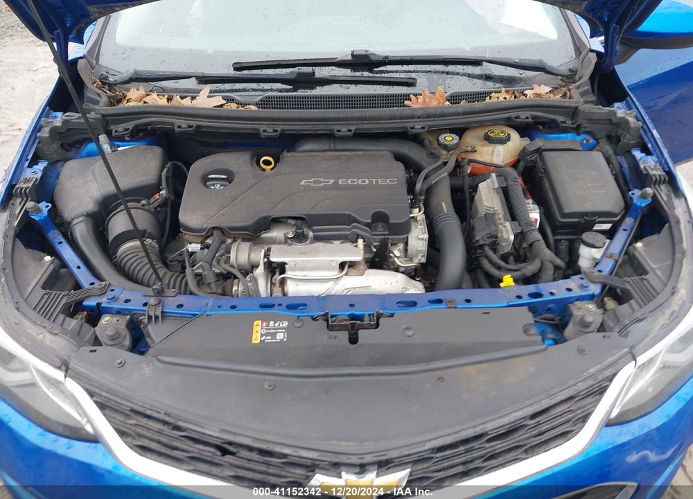 2017 CHEVROLET CRUZE LT AUTO VIN: 1G1BE5SM2H7237477
