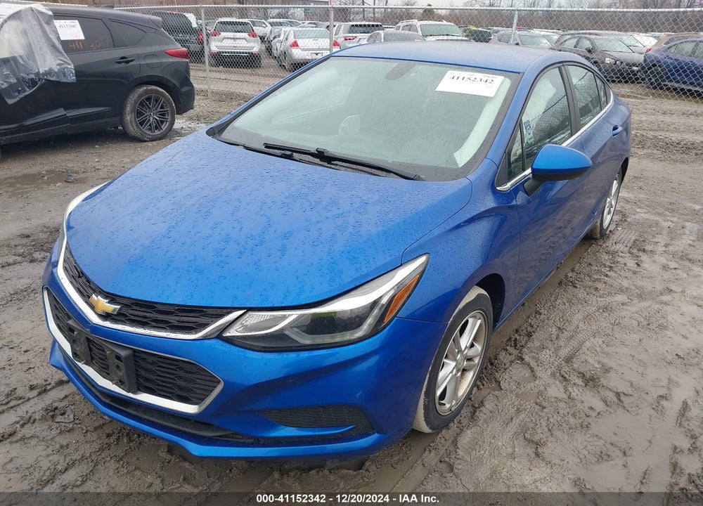 2017 CHEVROLET CRUZE LT AUTO VIN: 1G1BE5SM2H7237477