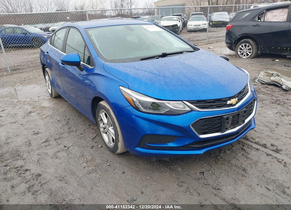 2017 CHEVROLET CRUZE LT AUTO VIN: 1G1BE5SM2H7237477
