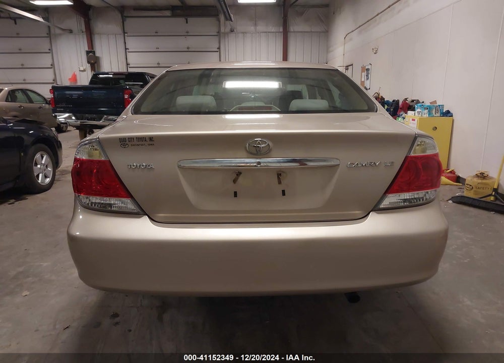 2005 TOYOTA CAMRY LE VIN: 4T1BE32K25U978134
