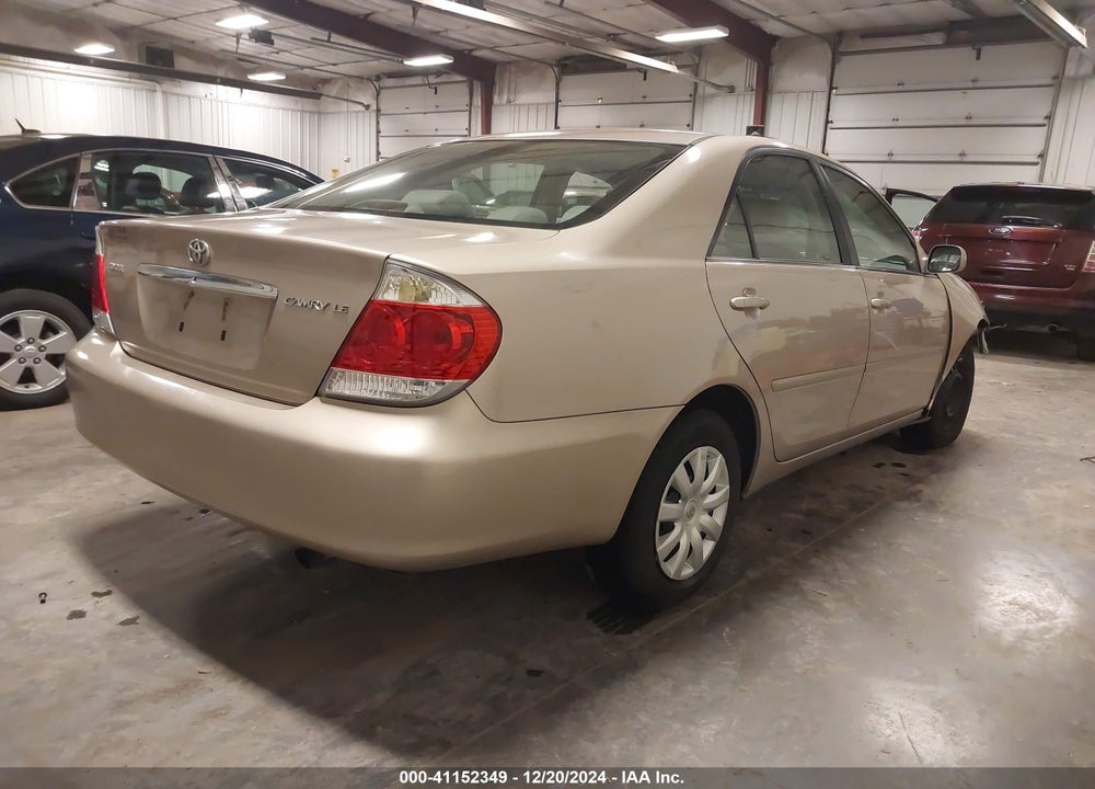 2005 TOYOTA CAMRY LE VIN: 4T1BE32K25U978134