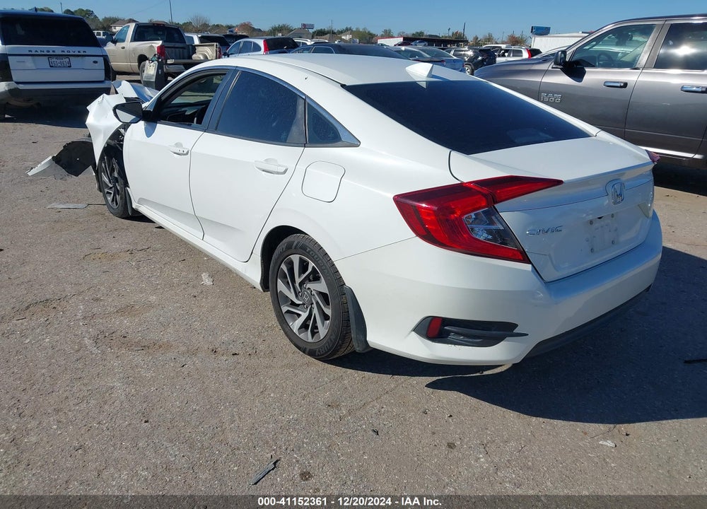 2018 HONDA CIVIC EX VIN: 2HGFC2F7XJH533537