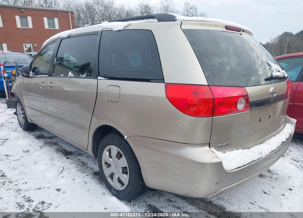 2009 TOYOTA SIENNA CE VIN: 5TDZK23C99S242220