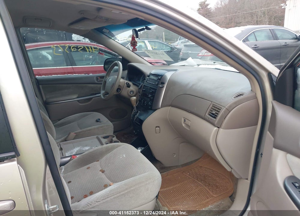 2009 TOYOTA SIENNA CE VIN: 5TDZK23C99S242220