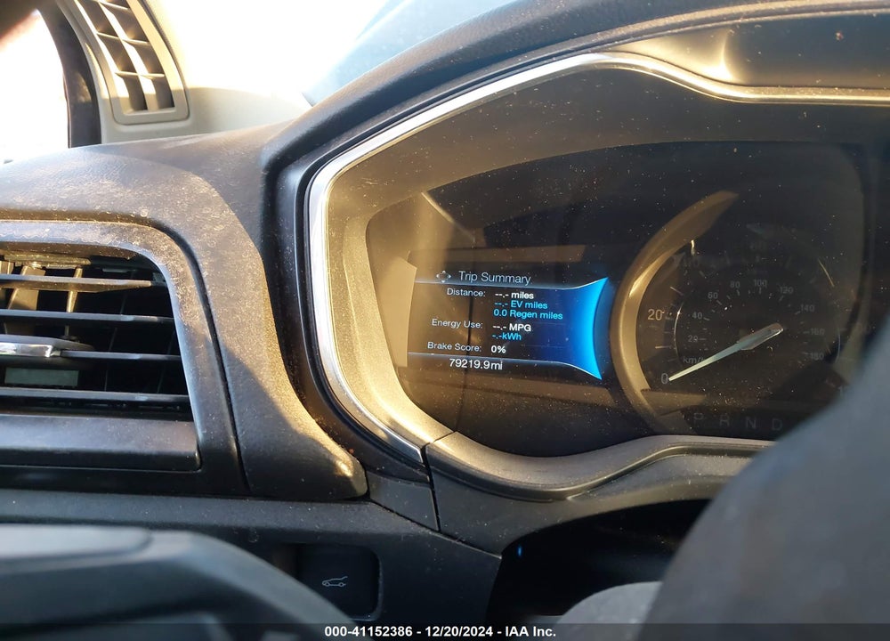 2020 FORD FUSION PLUG-IN HYBRID TITANIUM VIN: 3FA6P0SU6LR225975