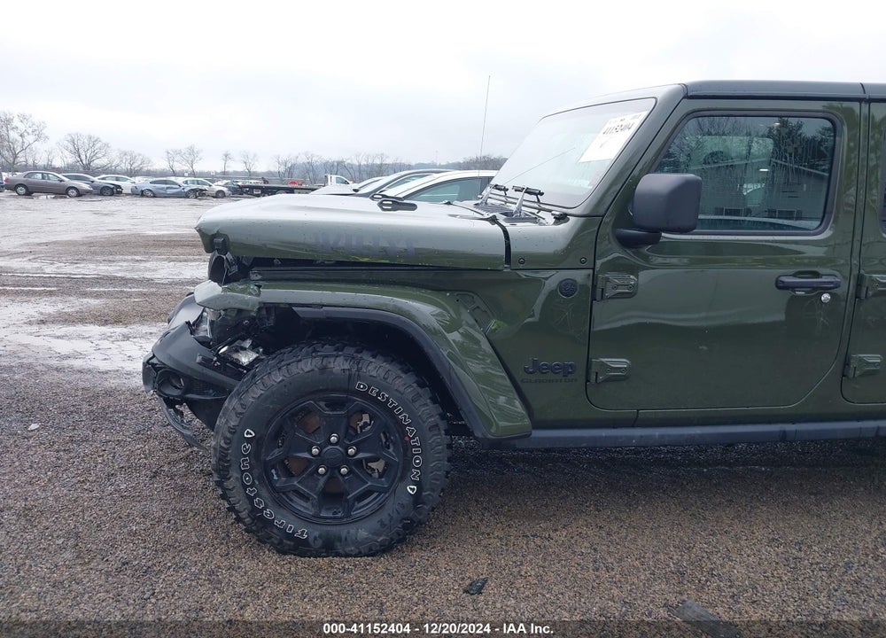 2021 JEEP GLADIATOR WILLYS 4X4 VIN: 1C6HJTAG6ML619145