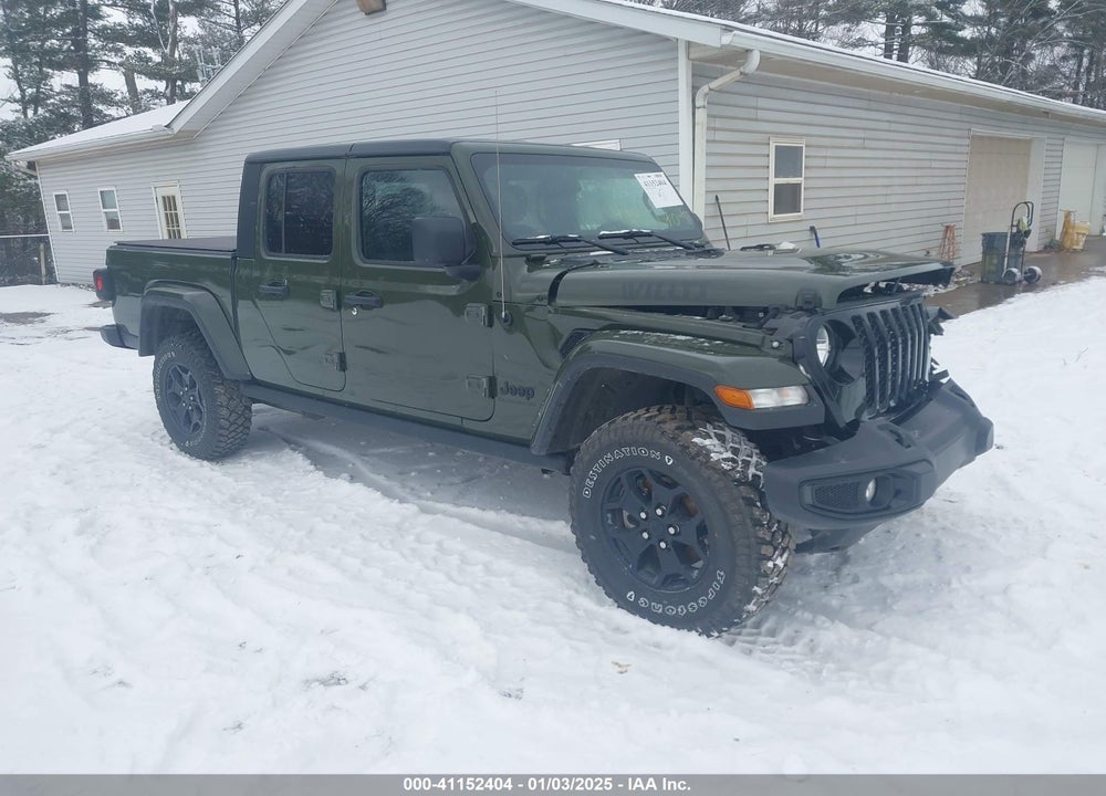 2021 JEEP GLADIATOR WILLYS 4X4 VIN: 1C6HJTAG6ML619145