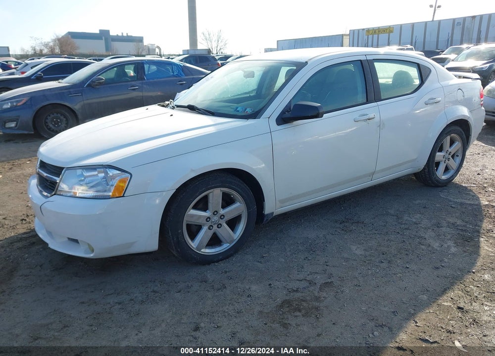 2008 DODGE AVENGER SXT VIN: 1B3LC56R48N686387