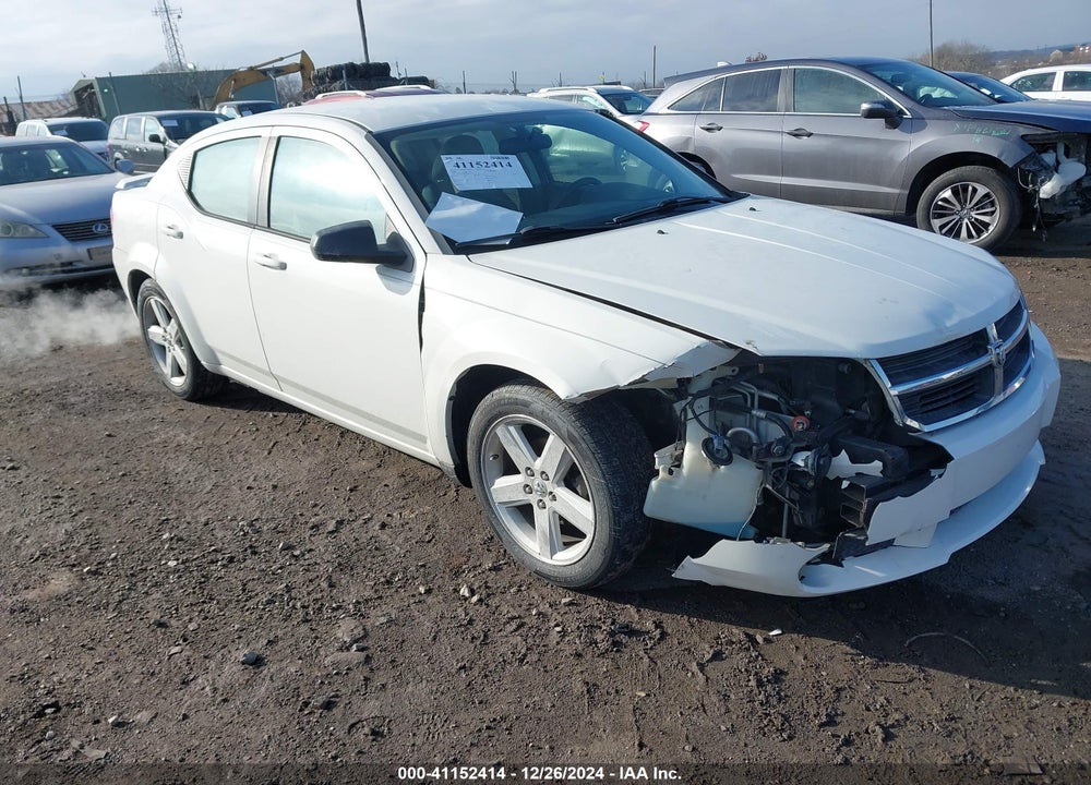 2008 DODGE AVENGER SXT VIN: 1B3LC56R48N686387