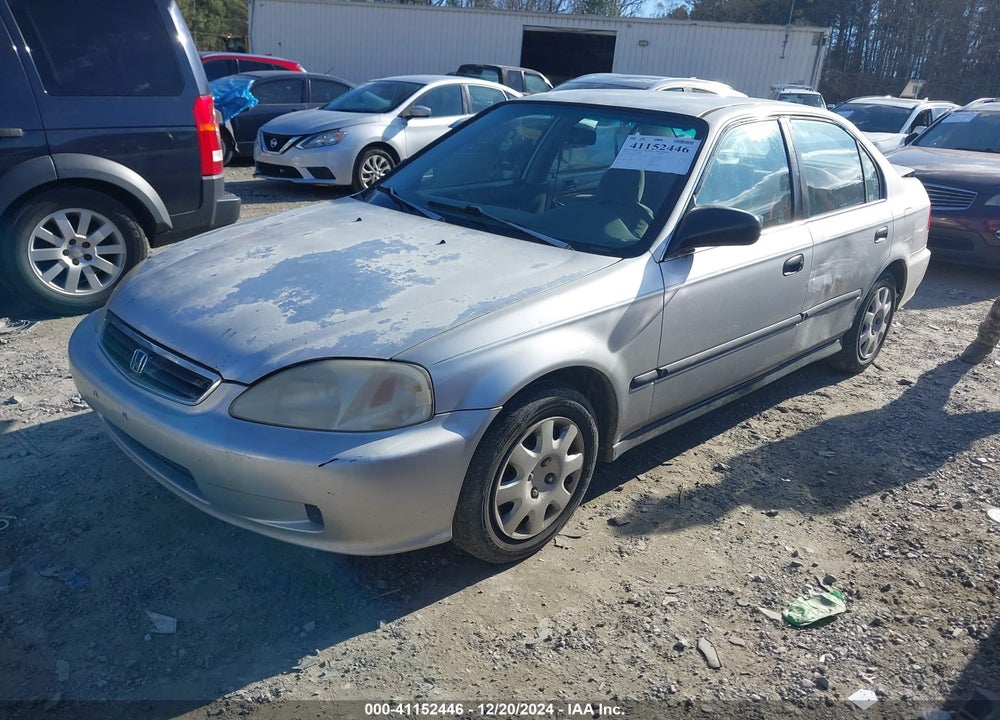 1999 HONDA CIVIC LX VIN: 1HGEJ6673XL045356