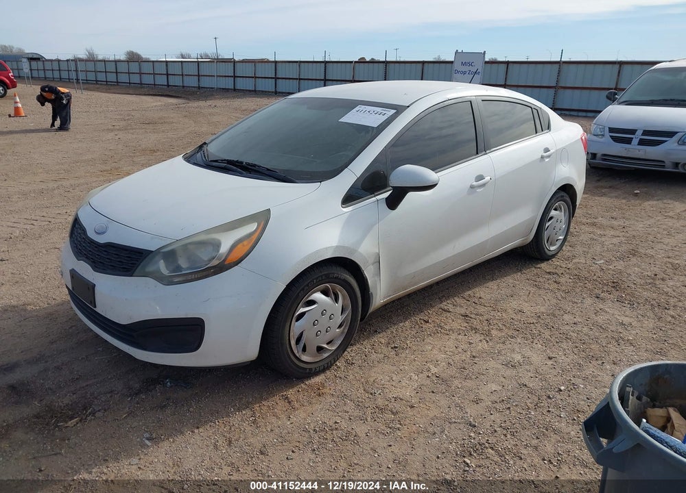 2013 KIA RIO VIN: KNADM4A35D6194871