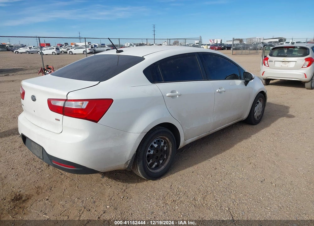 2013 KIA RIO VIN: KNADM4A35D6194871