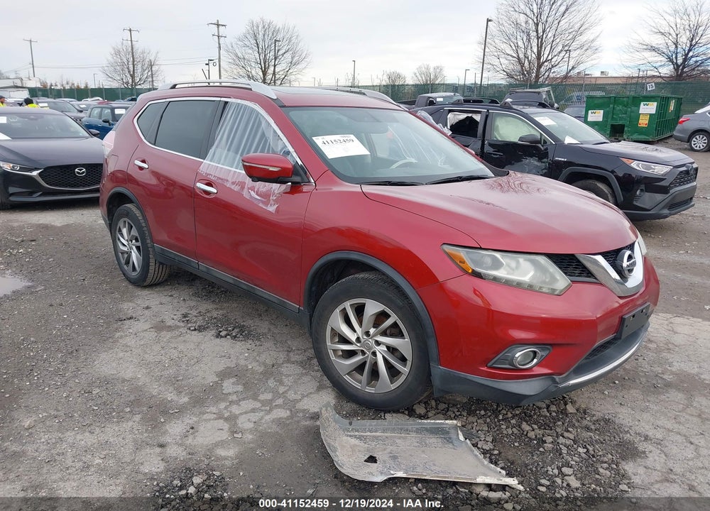2015 NISSAN ROGUE SL VIN: 5N1AT2MV0FC785667
