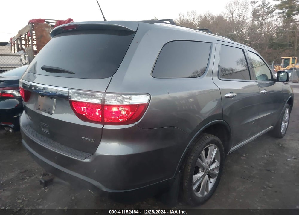 2013 DODGE DURANGO CREW VIN: 1C4RDJDGXDC509106