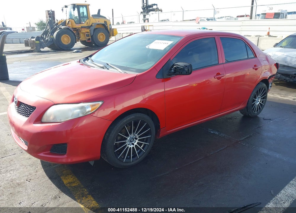 2010 TOYOTA COROLLA LE VIN: 1NXBU4EE8AZ325624