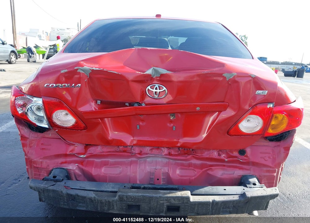 2010 TOYOTA COROLLA LE VIN: 1NXBU4EE8AZ325624