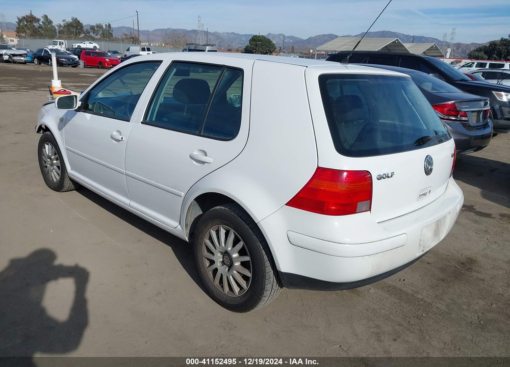 2003 VOLKSWAGEN GOLF GLS TDI VIN: 9BWGP61J534072402