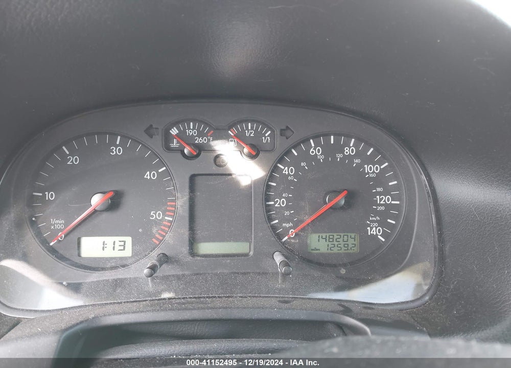 2003 VOLKSWAGEN GOLF GLS TDI VIN: 9BWGP61J534072402