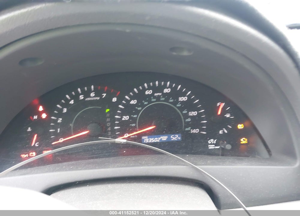 2008 TOYOTA CAMRY LE VIN: 4T1BE46K78U785479
