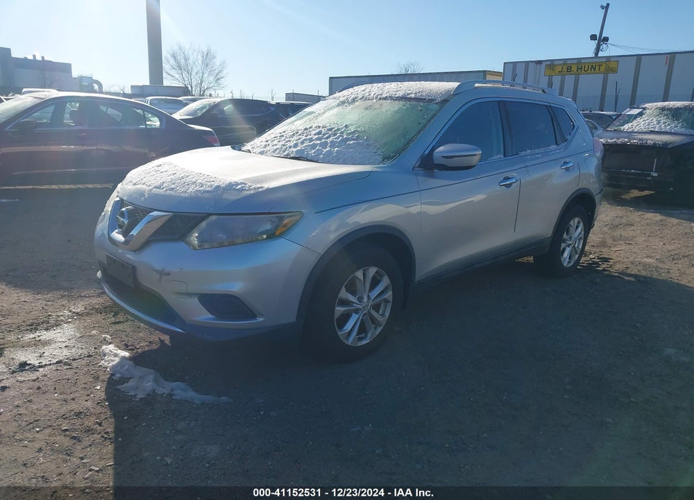 2016 NISSAN ROGUE SV VIN: 5N1AT2MM0GC798752