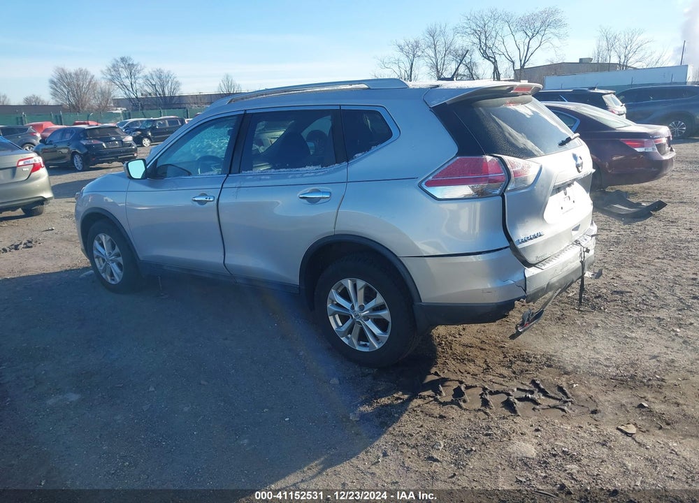 2016 NISSAN ROGUE SV VIN: 5N1AT2MM0GC798752