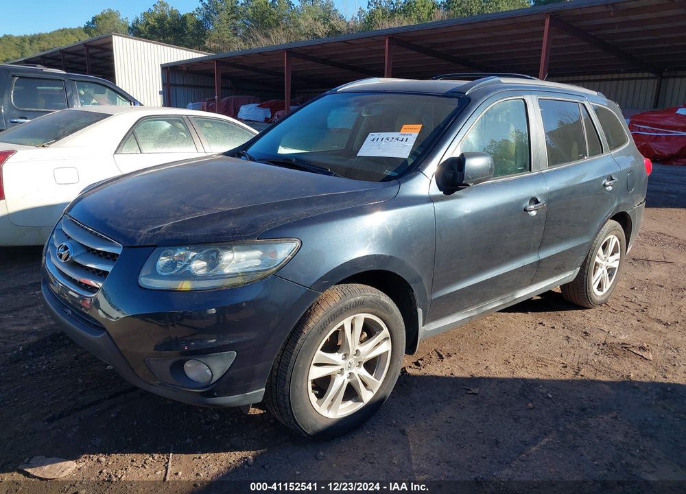 2012 HYUNDAI SANTA FE LIMITED VIN: 5XYZK4AG5CG121089