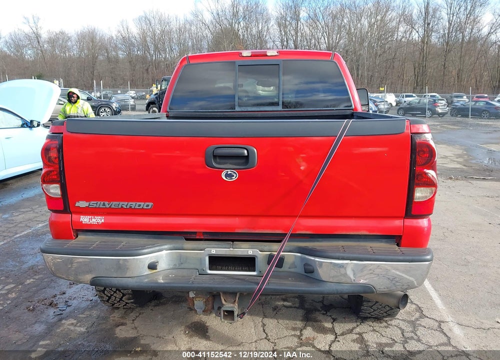 2006 CHEVROLET SILVERADO 2500HD LT1 VIN: 1GCHK23U76F165489