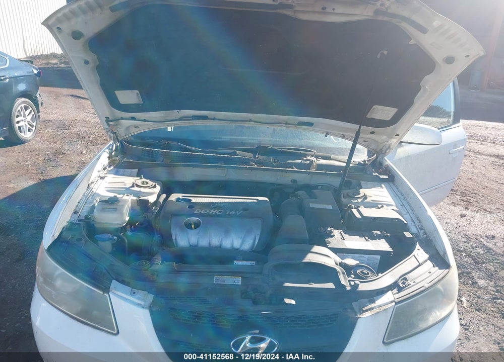 2008 HYUNDAI SONATA GLS VIN: 5NPET46C18H312610
