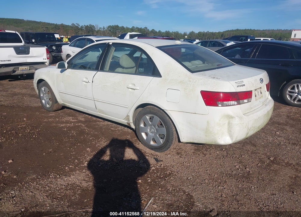 2008 HYUNDAI SONATA GLS VIN: 5NPET46C18H312610