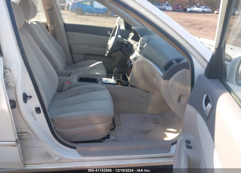 2008 HYUNDAI SONATA GLS VIN: 5NPET46C18H312610