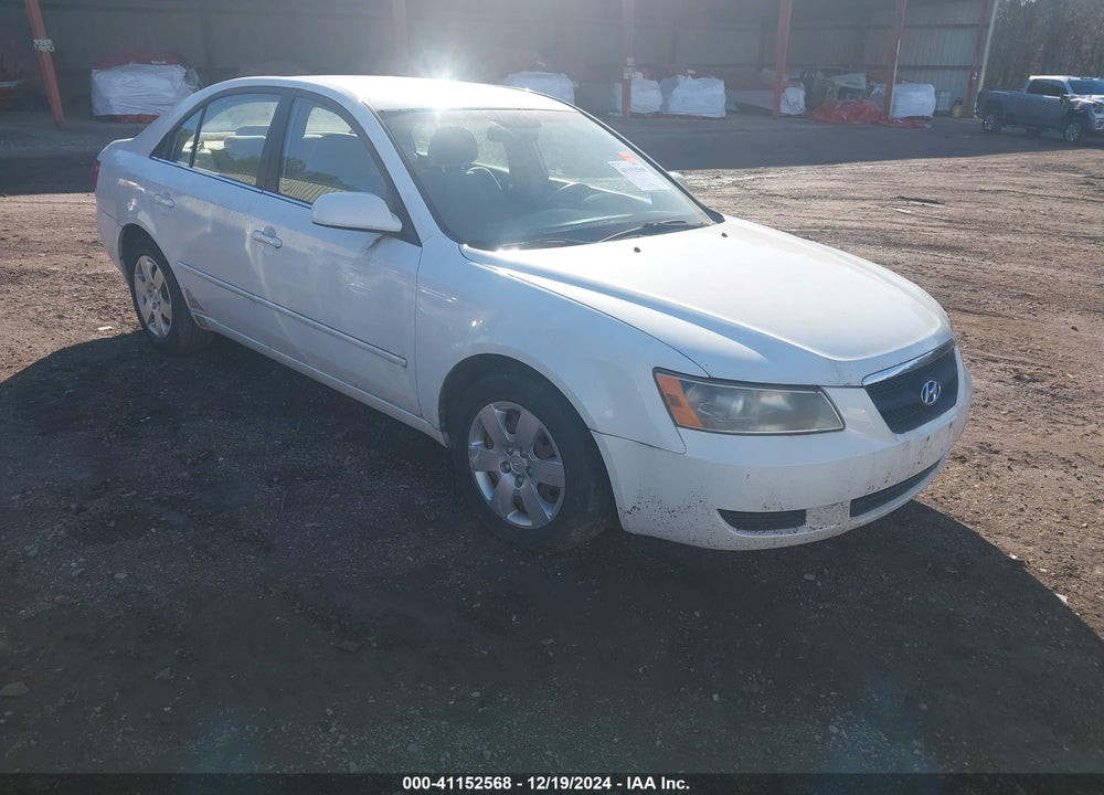 2008 HYUNDAI SONATA GLS VIN: 5NPET46C18H312610