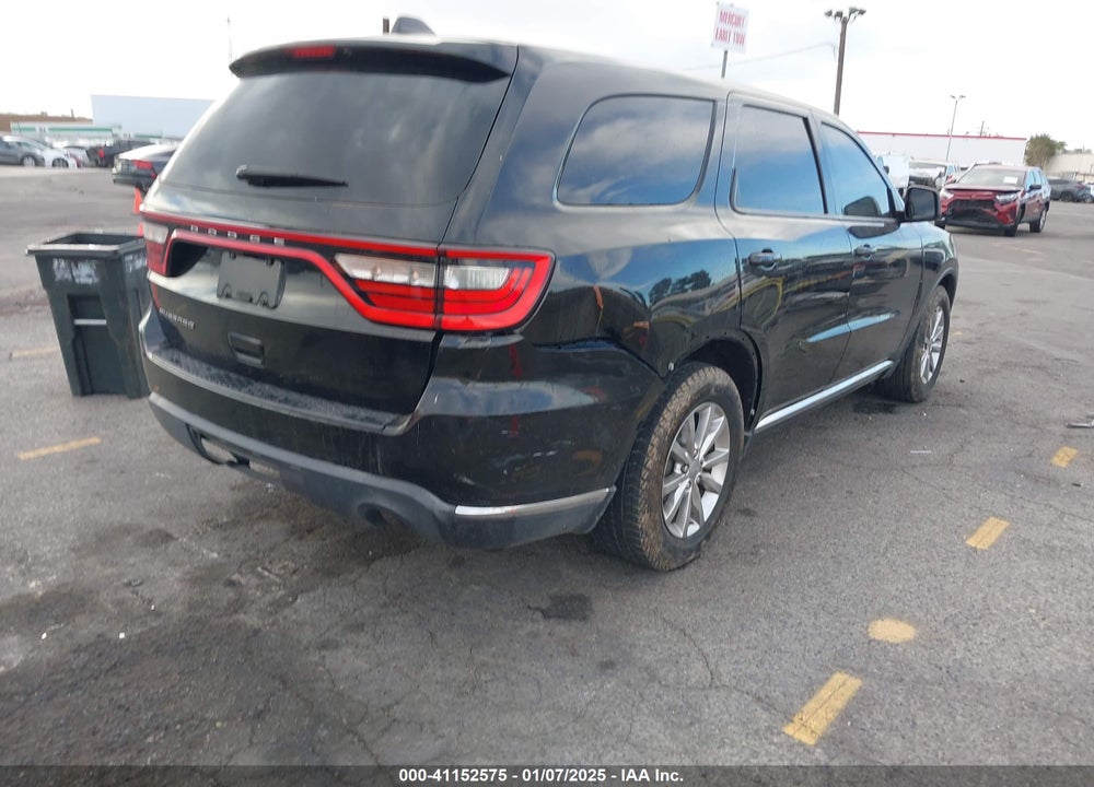 2018 DODGE DURANGO SXT RWD VIN: 1C4RDHAGXJC254465