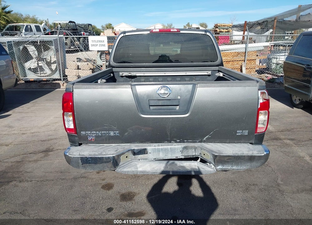 2008 NISSAN FRONTIER VIN: 1N6AD07U68C404123