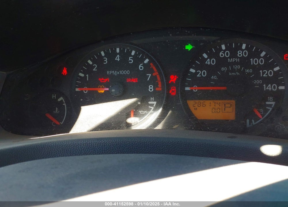 2008 NISSAN FRONTIER VIN: 1N6AD07U68C404123