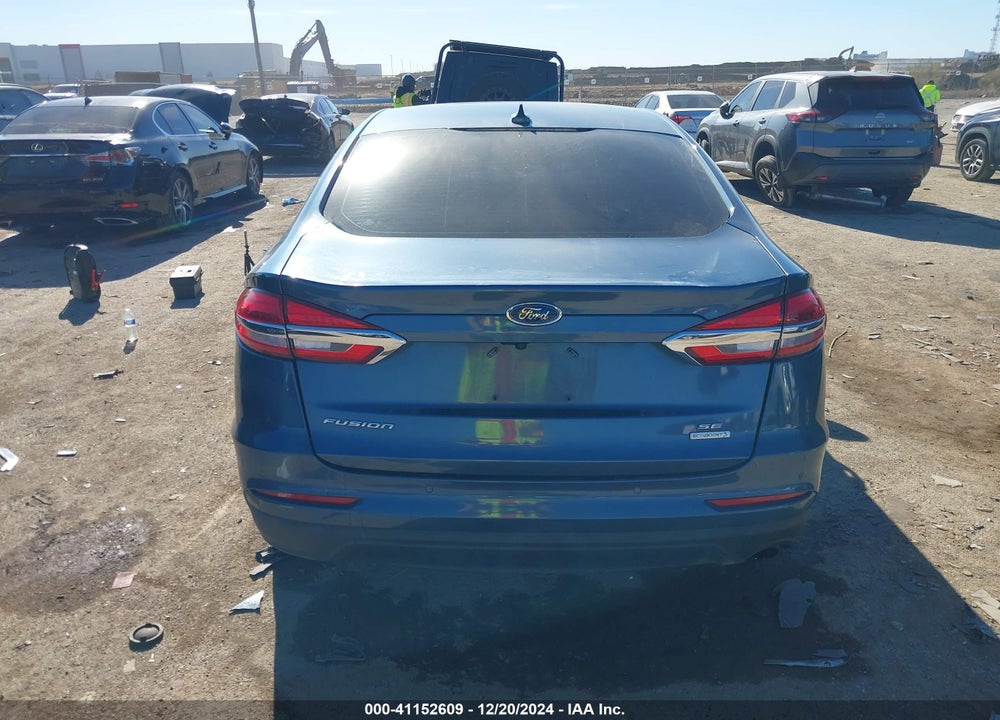 2019 FORD FUSION VIN: 3FA6P0HD4KR132121