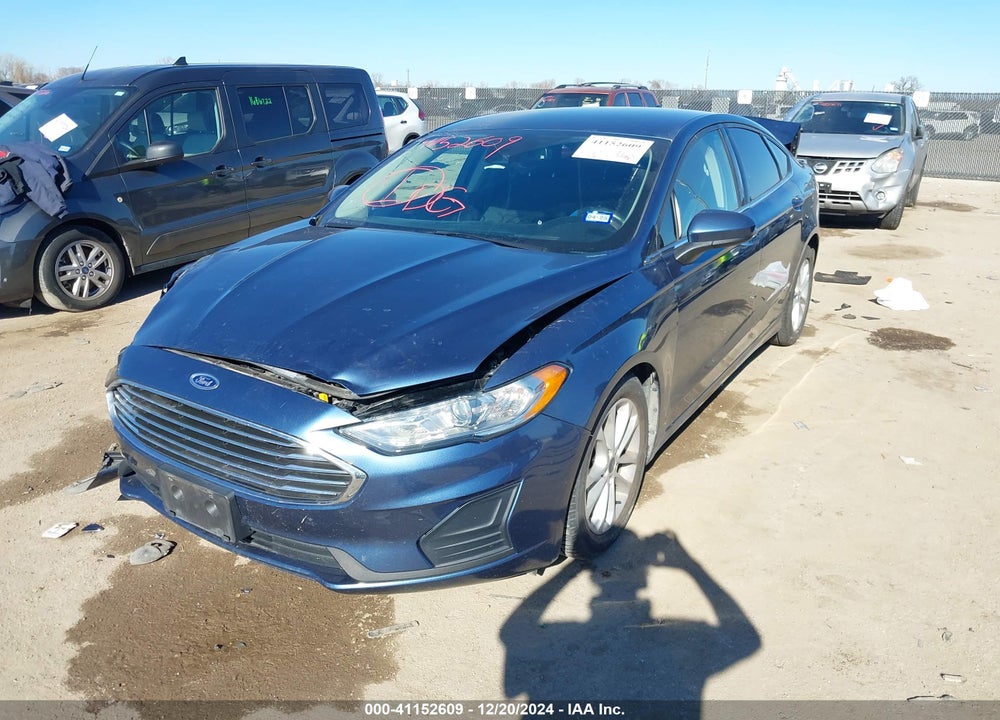 2019 FORD FUSION VIN: 3FA6P0HD4KR132121