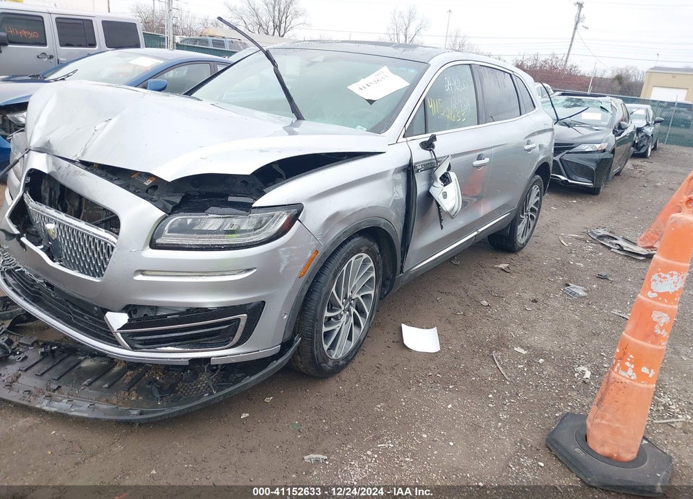2020 LINCOLN NAUTILUS RESERVE VIN: 2LMPJ8K91LBL00039