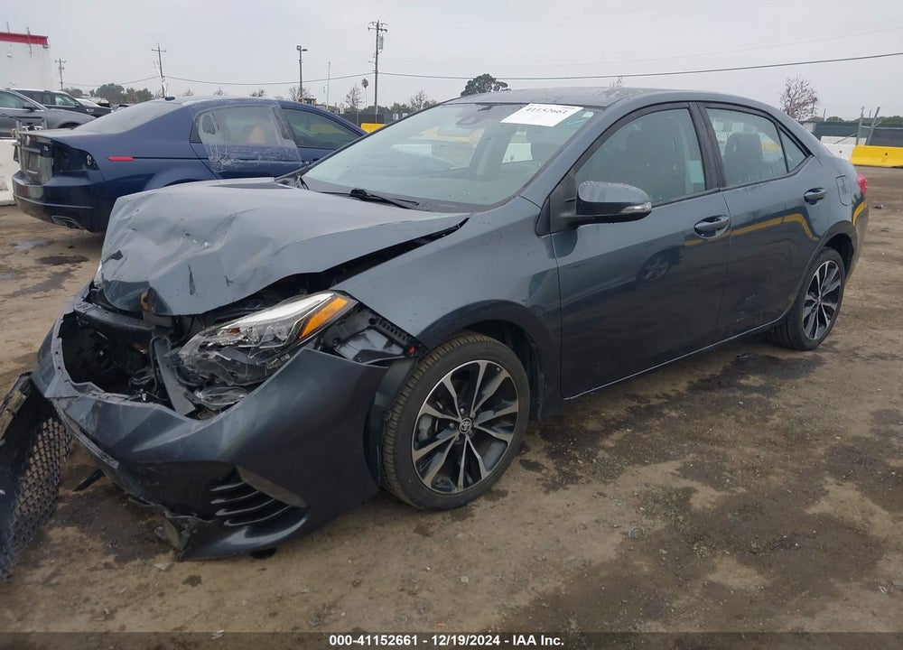 2018 TOYOTA COROLLA SE VIN: 2T1BURHE9JC064174