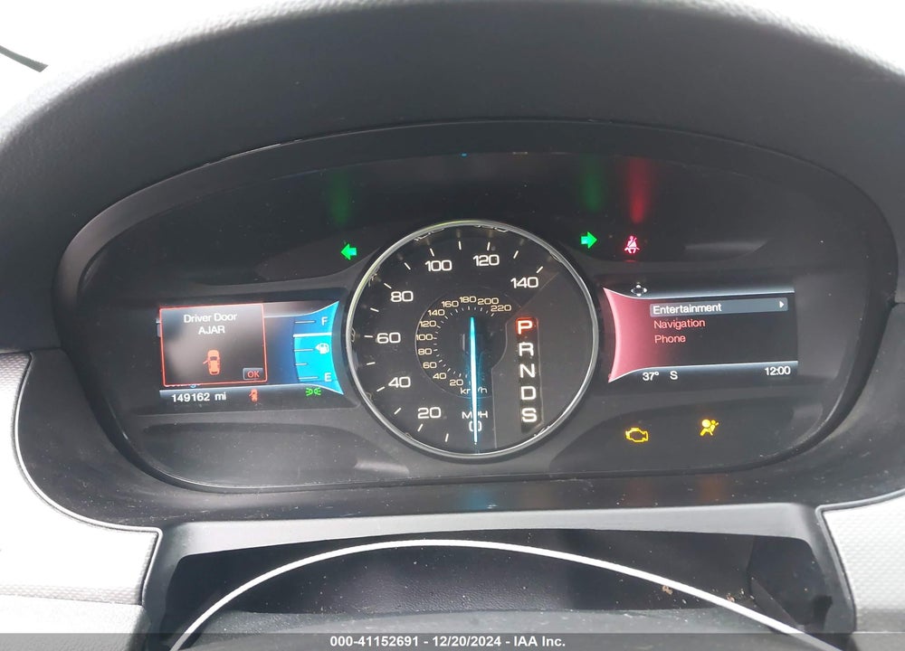 2014 FORD EDGE SEL VIN: 2FMDK3JC0EBA96753