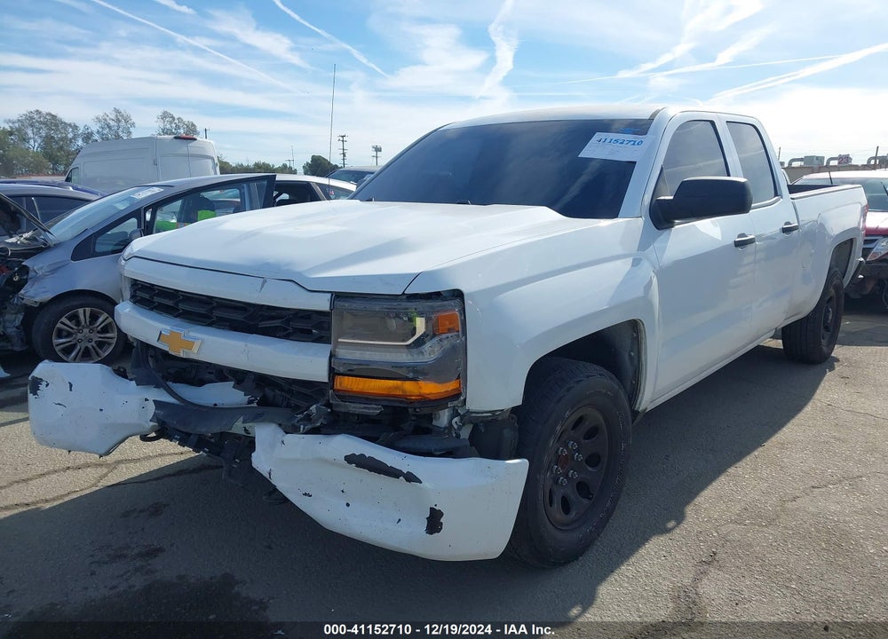 2017 CHEVROLET SILVERADO 1500 CUSTOM VIN: 1GCRCPEH5HZ302168