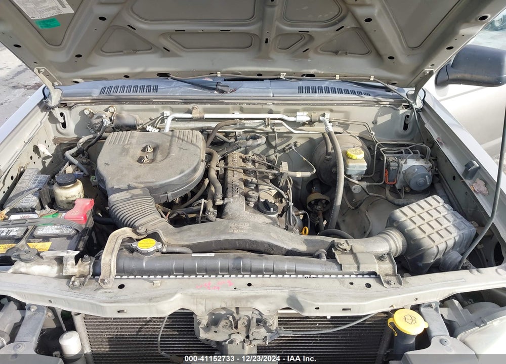2004 NISSAN FRONTIER XE VIN: 1N6DD26T74C408502