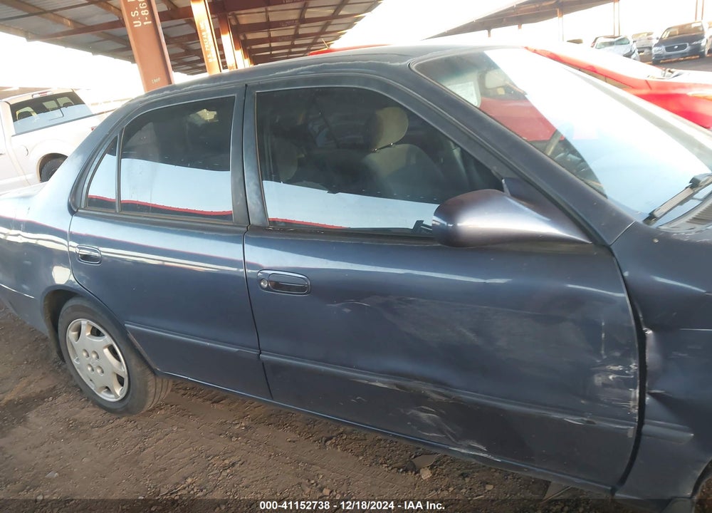 1999 TOYOTA COROLLA LE VIN: 2T1BR12E2XC117611