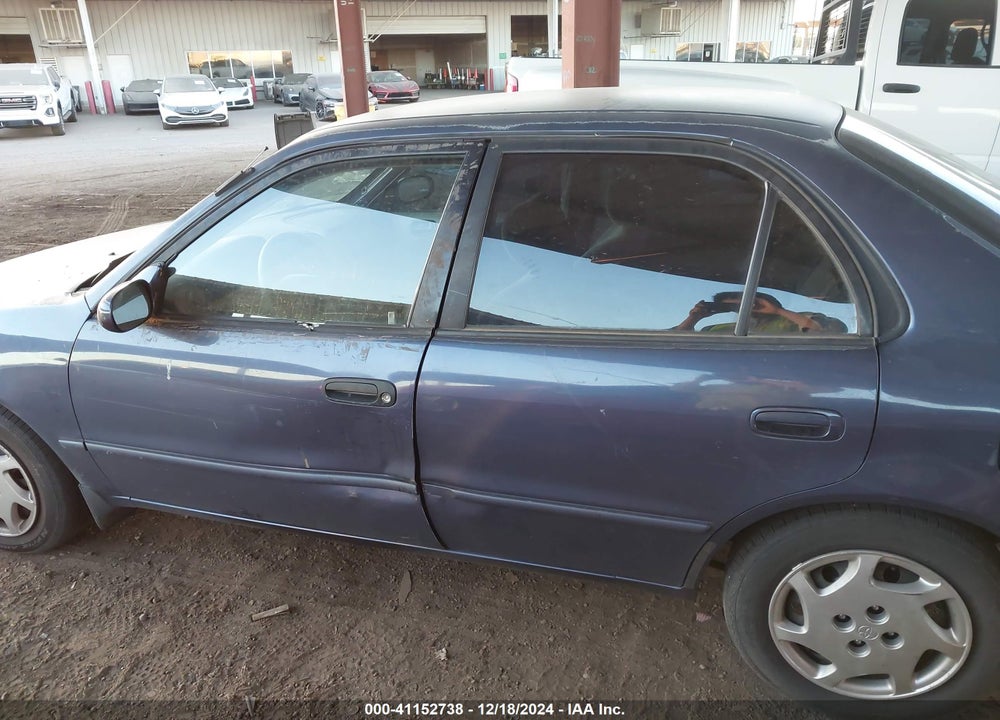 1999 TOYOTA COROLLA LE VIN: 2T1BR12E2XC117611