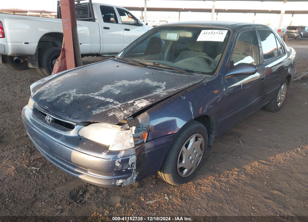 1999 TOYOTA COROLLA LE VIN: 2T1BR12E2XC117611