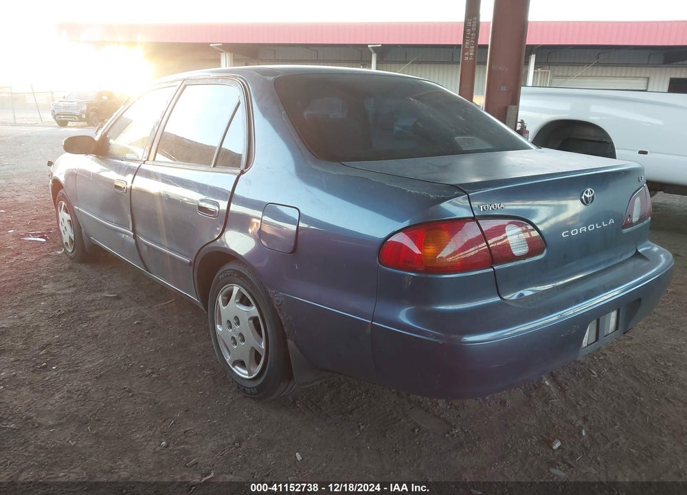 1999 TOYOTA COROLLA LE VIN: 2T1BR12E2XC117611