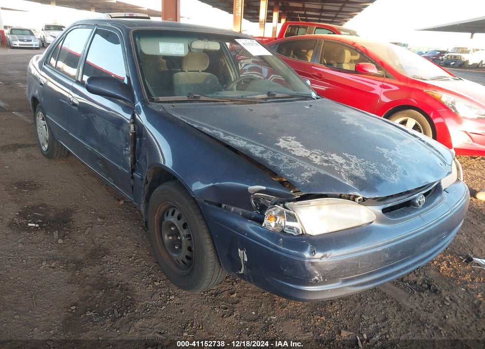 1999 TOYOTA COROLLA LE VIN: 2T1BR12E2XC117611