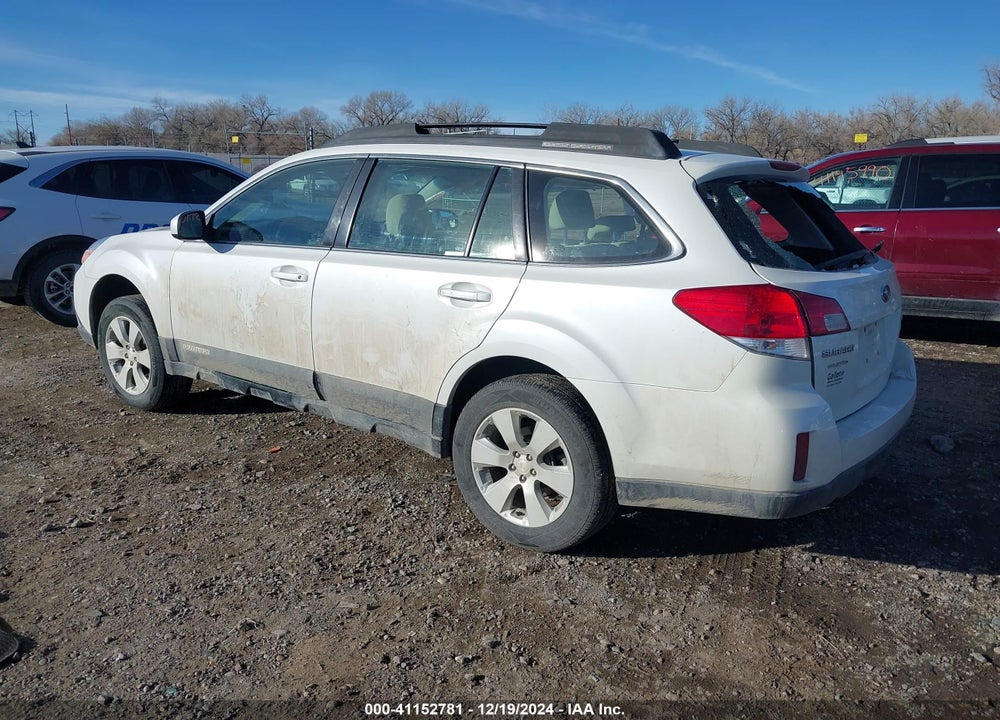 2012 SUBARU OUTBACK 2.5I VIN: 4S4BRBAC8C3275147